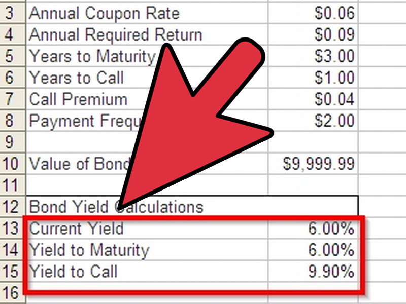 How To Calculate Yield To Maturity In Excel - Learn How To